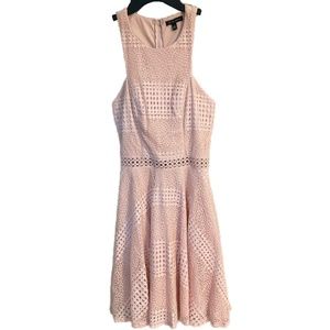 NWT Jodi Kristopher Pink Lace Semi Formal Dress Size 3